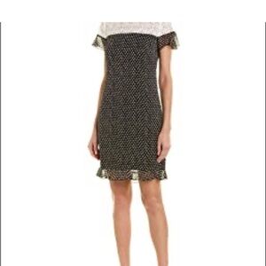 Karl lagerfeld printed dress 10